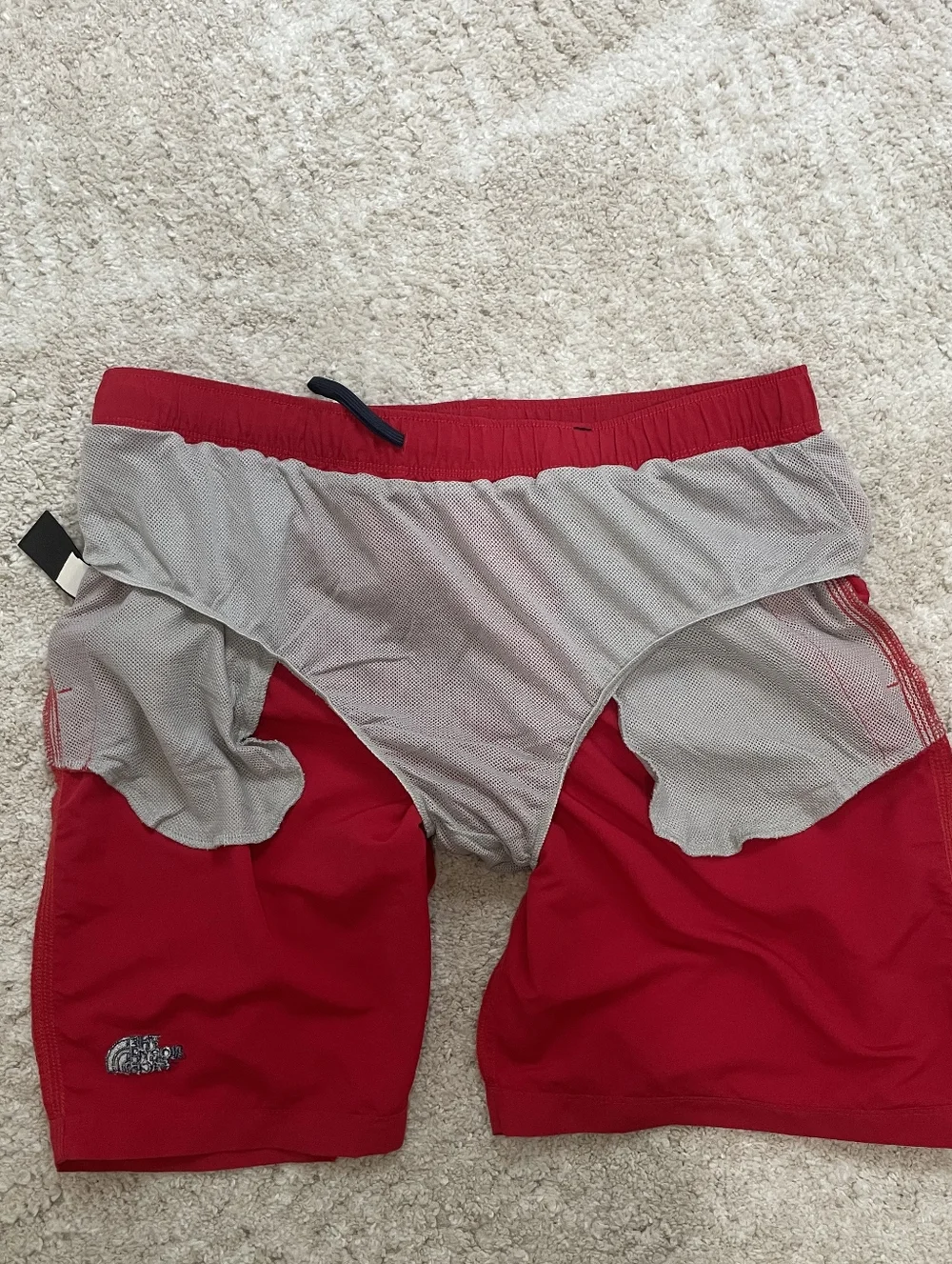 The North Face Red Outdoor Shorts Size L